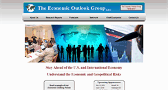 Desktop Screenshot of economicoutlookgroup.com