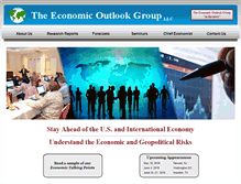 Tablet Screenshot of economicoutlookgroup.com